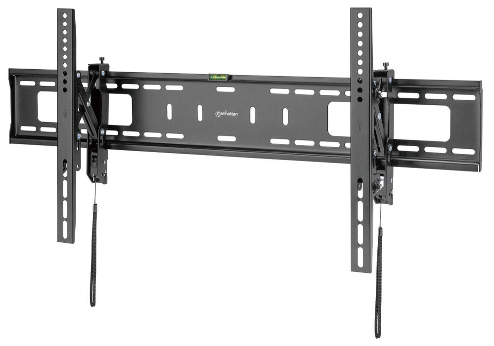 Manhattan Soporte de Pared para TV, Soporte de Sobremesa, Pantalla curva, Pantalla digital Signage - Negro - 1 Pantalla(s) admitidas - 109.2cm a 228.6cm (90") para pantalla plana - 75kg
