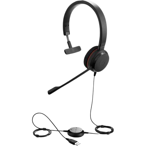 Jabra Evolve 20 Mono con conexión USB