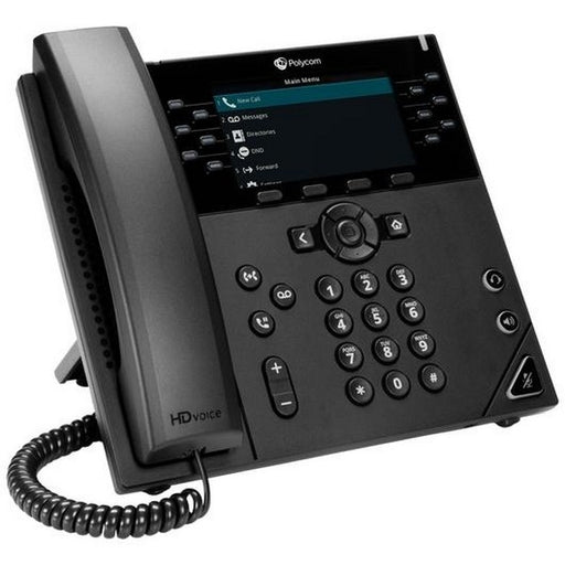 VVX 450 12-line Desktop Business IP Phone with dual 10/100/1000 Ethernet ports. PoE only. Ships without power supply. 3 year partner premier service is included for China. mexico monterrey online teleinformatica del norte teldelnorte.com