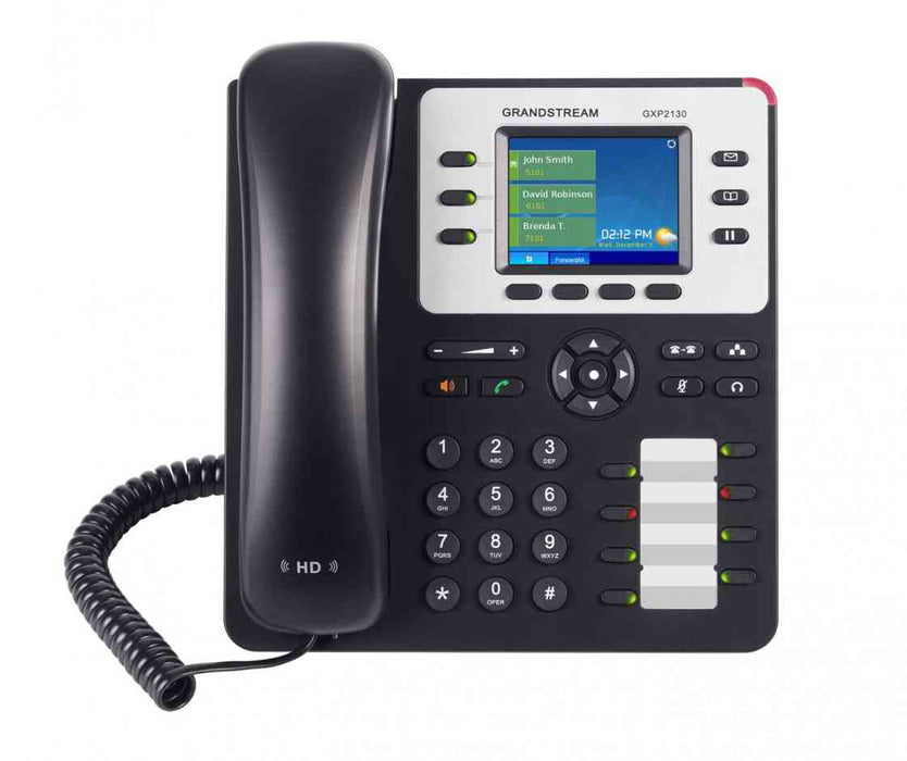 Teléfono IP Color Gigabit para 6 líneas 6 cuentas SIP, Audio HD, Bluetooth 2.1, 24 teclas programables, PoE y fuente de alimentacion incluida mexico monterrey online teleinformatica del norte teldelnorte.com