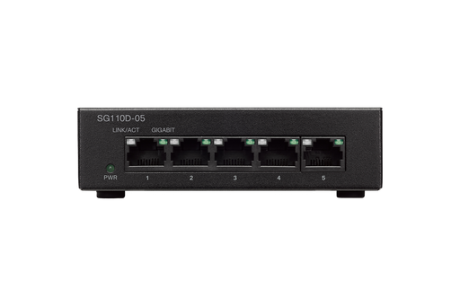 SG110D-05 5-Port Gigabit Desktop Switch mexico monterrey online teleinformatica del norte teldelnorte.com