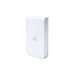 Access Point UniFI doble banda cobertura 180&deg; MIMO 2x2 diseño placa de pared con dos puertos adicionales, hasta 100 usuarios Wi-Fi mexico monterrey online teleinformatica del norte teldelnorte.com