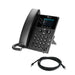 VVX 250 4-line Desktop Business IP Phone with dual 10/100/1000 Ethernet ports. PoE only. Ships without power supply. 3 year partner premier service is included for China. mexico monterrey online teleinformatica del norte teldelnorte.com