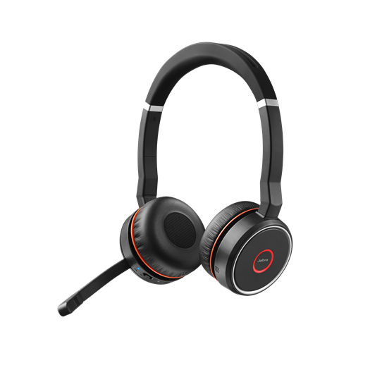 Comprar Jabra Evolve 75 Stereo auricular profesional con gran calidad para  llamadas y música. Conexión inalámbrica vía Bluetooth. Carga con 18 horas  de autonomía, cancelación activa de ruido en