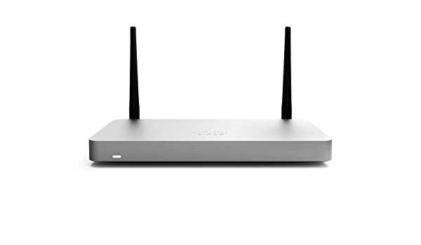 Router Cisco Meraki MX67C con Firewall , Alámbrico hasta, 450 Mbit/s, Conmutación por falla 3G/4G mediante módem LTE CAT o USB,  5 puertos GbE y Módem LTE CAT 6 USB 3G/4G