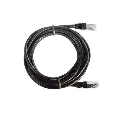 Cable de parcheo FTP Cat6 - 2.0 m - negro mexico monterrey online teleinformatica del norte teldelnorte.com