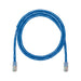 Cable de parcheo UTP categoría 5e, con plug modular en cada extremo - 2 m - azul