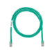 Cable de parcheo UTP Categoría 5e, con plug modular en cada extremo - 2 m. - Verde