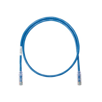 Cable de parcheo UTP Categoría 6, con plug modular en cada extremo - 3 m. - Azul