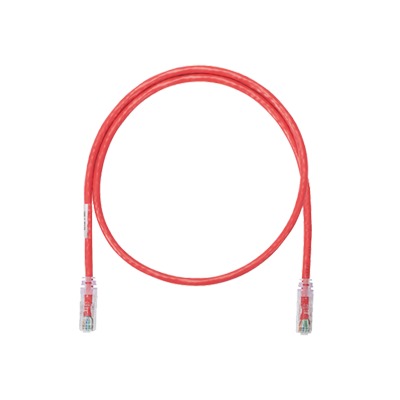 Cable de parcheo UTP Categoría 6, con plug modular en cada extremo - 1.5 m. - Rojo mexico monterrey online teleinformatica del norte teldelnorte.com