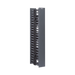Organizador Vertical Doble NetRunner, de 22.5 UR, 125 mm de Ancho, Color Negro