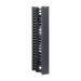 Organizador Vertical Doble NetRunner, para Rack Abierto de 45 Unidades, 125 mm de Ancho, Color Negro