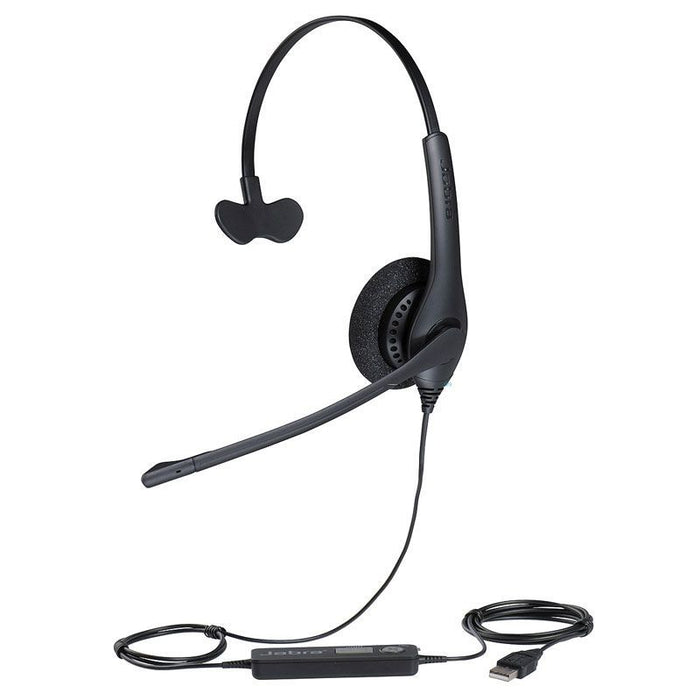 Jabra BIZ 1500 Mono USB, auricular profesional con cancelación de ruido para uso en call center