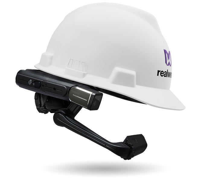 Realwear HMT-1 dispositivo móvil de vídeo colaboración de realidad aumentada